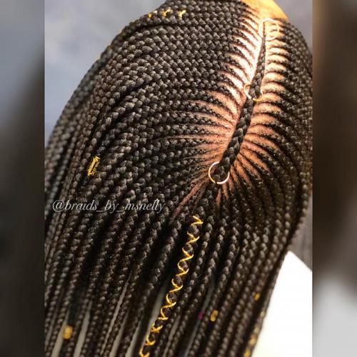 Fulani braids, Tribal braids